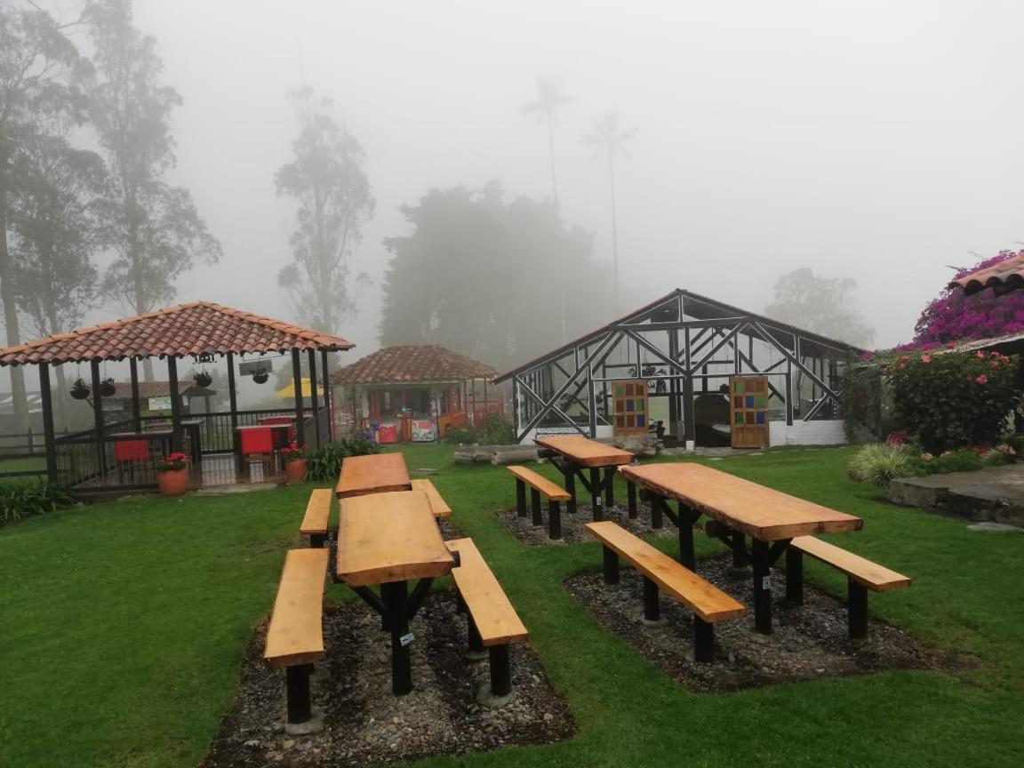 Gasthaus Palmas De Cocora Salento Exterior foto